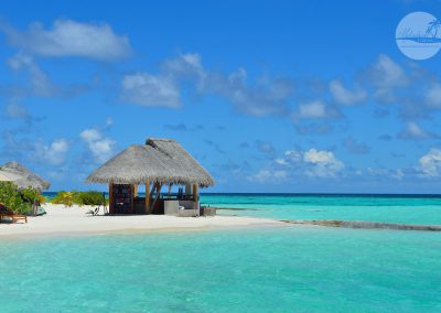 Hütte Malediven