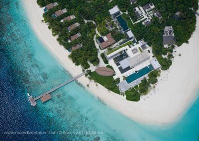 Park Hyatt Maldives Hadahaa Island Aerial