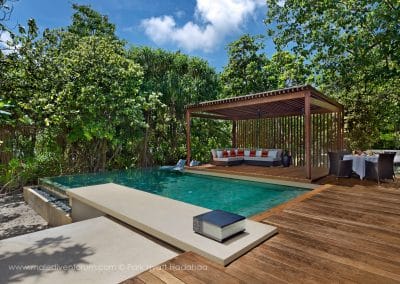 Park Hyatt Maldives Hadahaa Park Pool Villa Deck