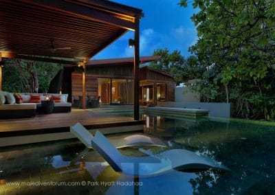 Park Hyatt Maldives Hadahaa Pool Villa Outdoor
